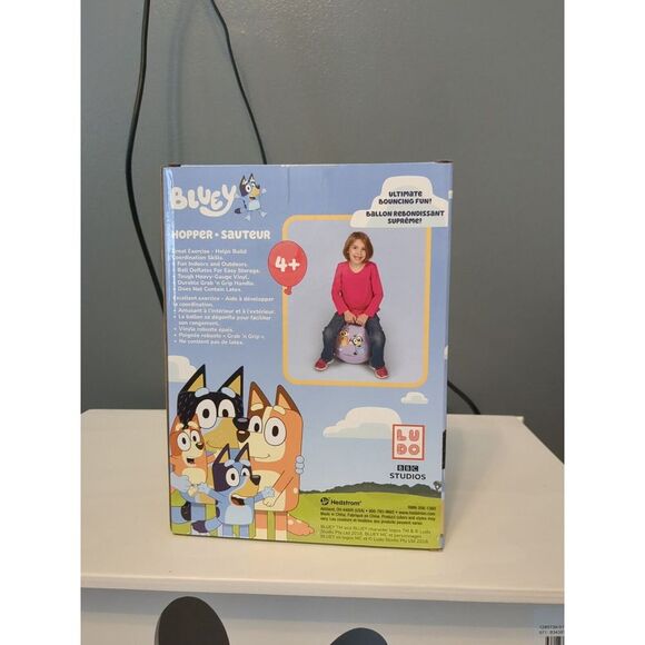 Bluey Hopper Jumping Ball for Kids 15" Inch Damaged Box Age 4+ NEW SEALED - Picture 3 of 4